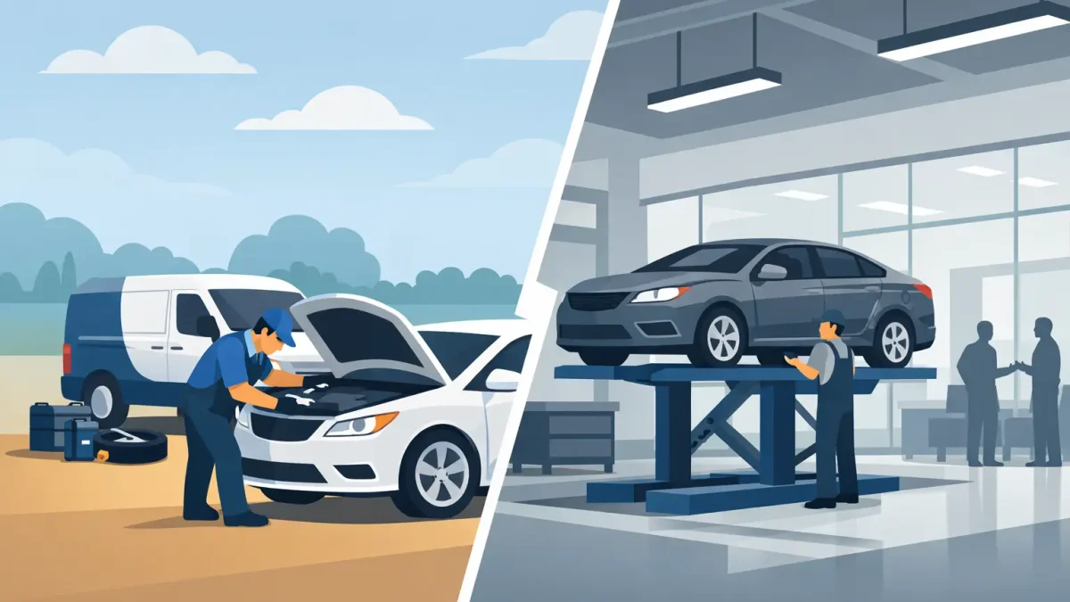 Mobile Mechanic Versus Dealership: Which Wins?